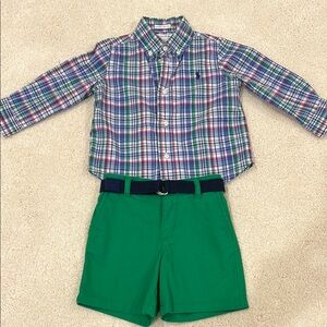 NWOT Baby Ralph Lauren 3pc short set